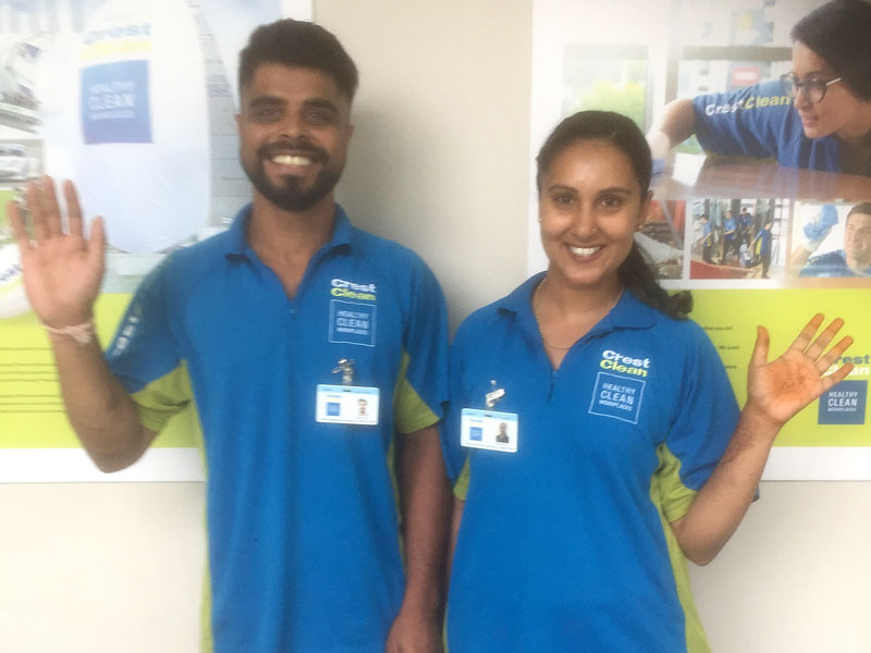 Nishneel Prasad and Ritika Sheelam have joined the Master Cleaners Training Institute.
