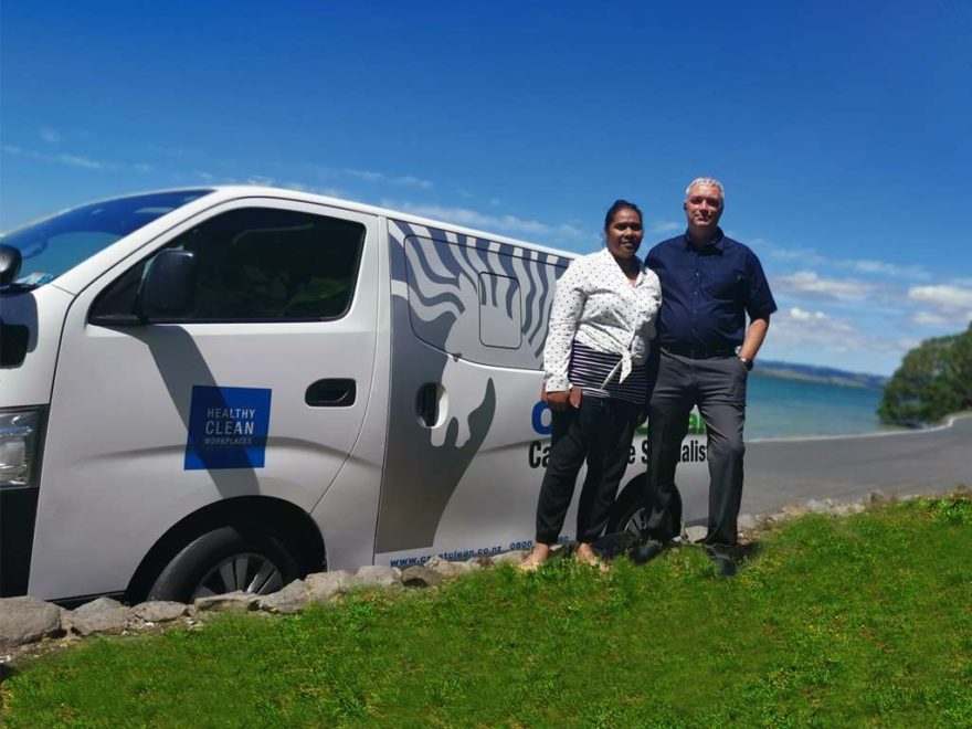 CrestClean's new Whangarei regional managers