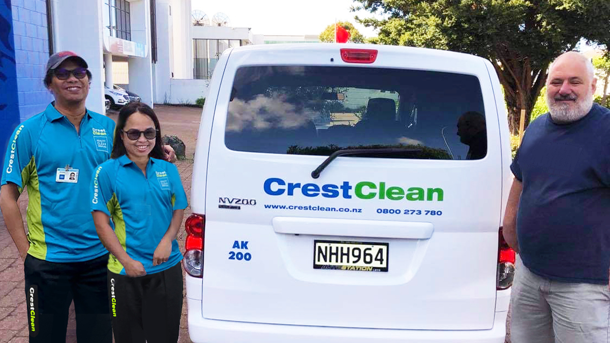 Auckland Central celebrates 200th franchise team CrestClean
