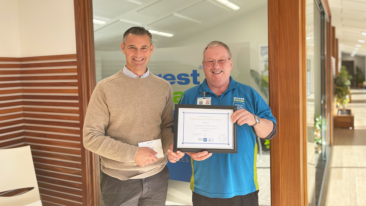 Former bank manager gets his life in balance with CrestClean ...