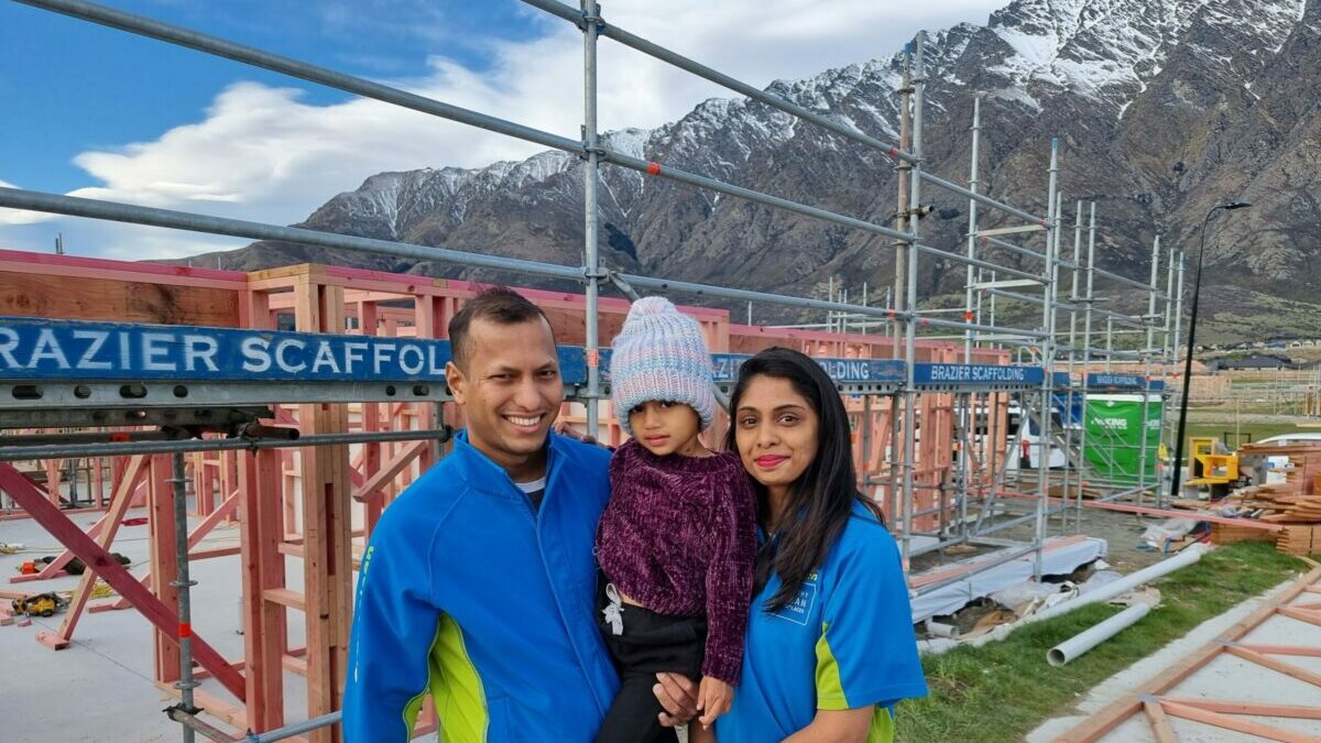 Queenstown franchisees excited to be building their first home
