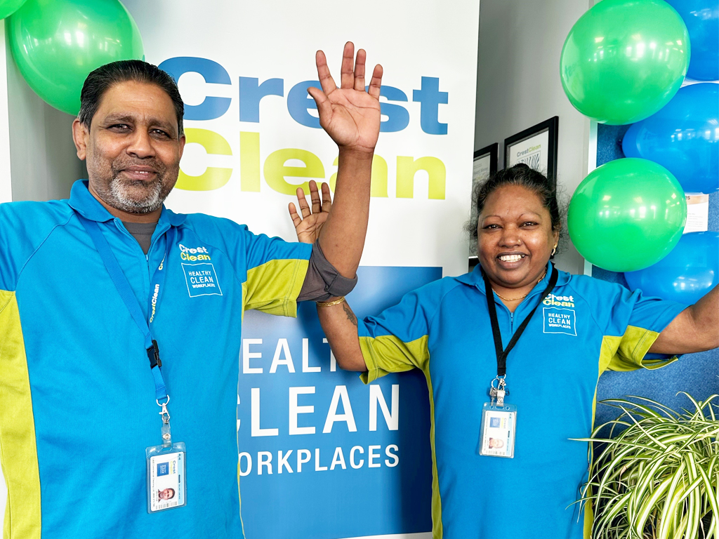 ‘Thankyou’ morning tea celebrates Wellington franchisees CrestClean