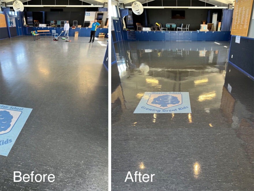 Mayfair School floored by sparkling result - CrestClean Franchises for Sale