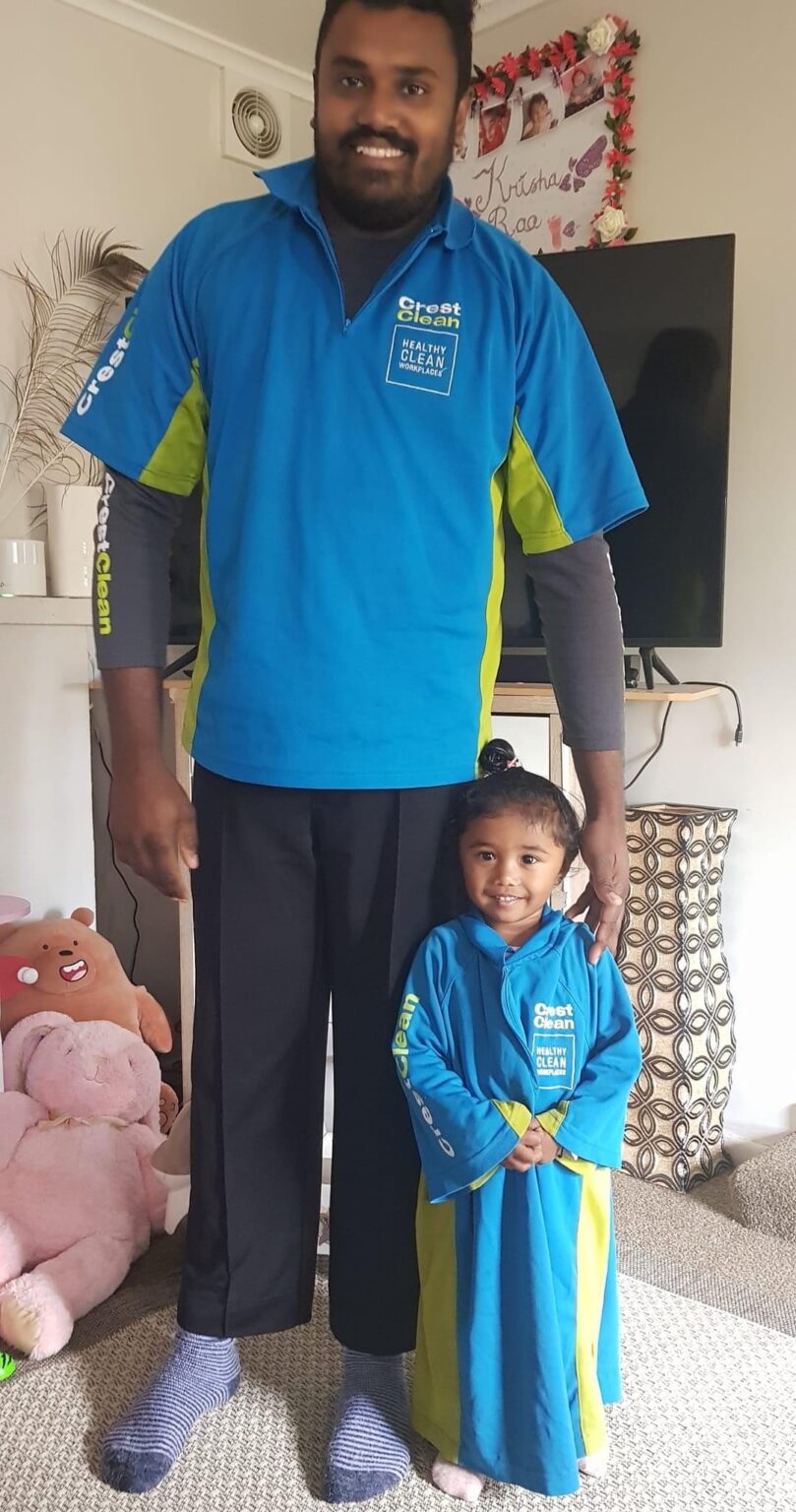 CrestClean’s future is in good hands with two-year-old Krisha Rao ...